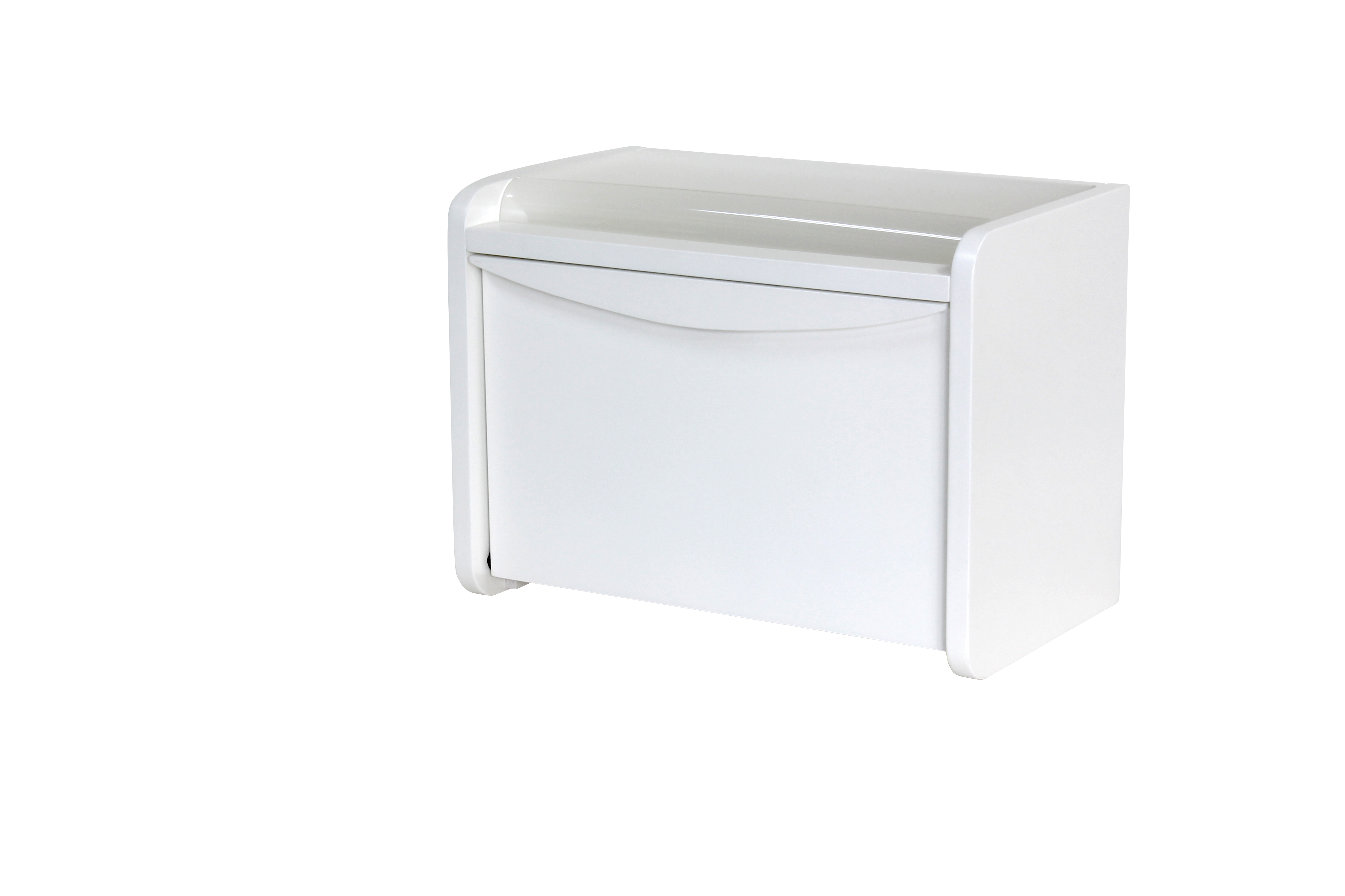 手元供養ＢＯＸ　クリアドーム　ホワイト　Ｈ２２ｃｍ