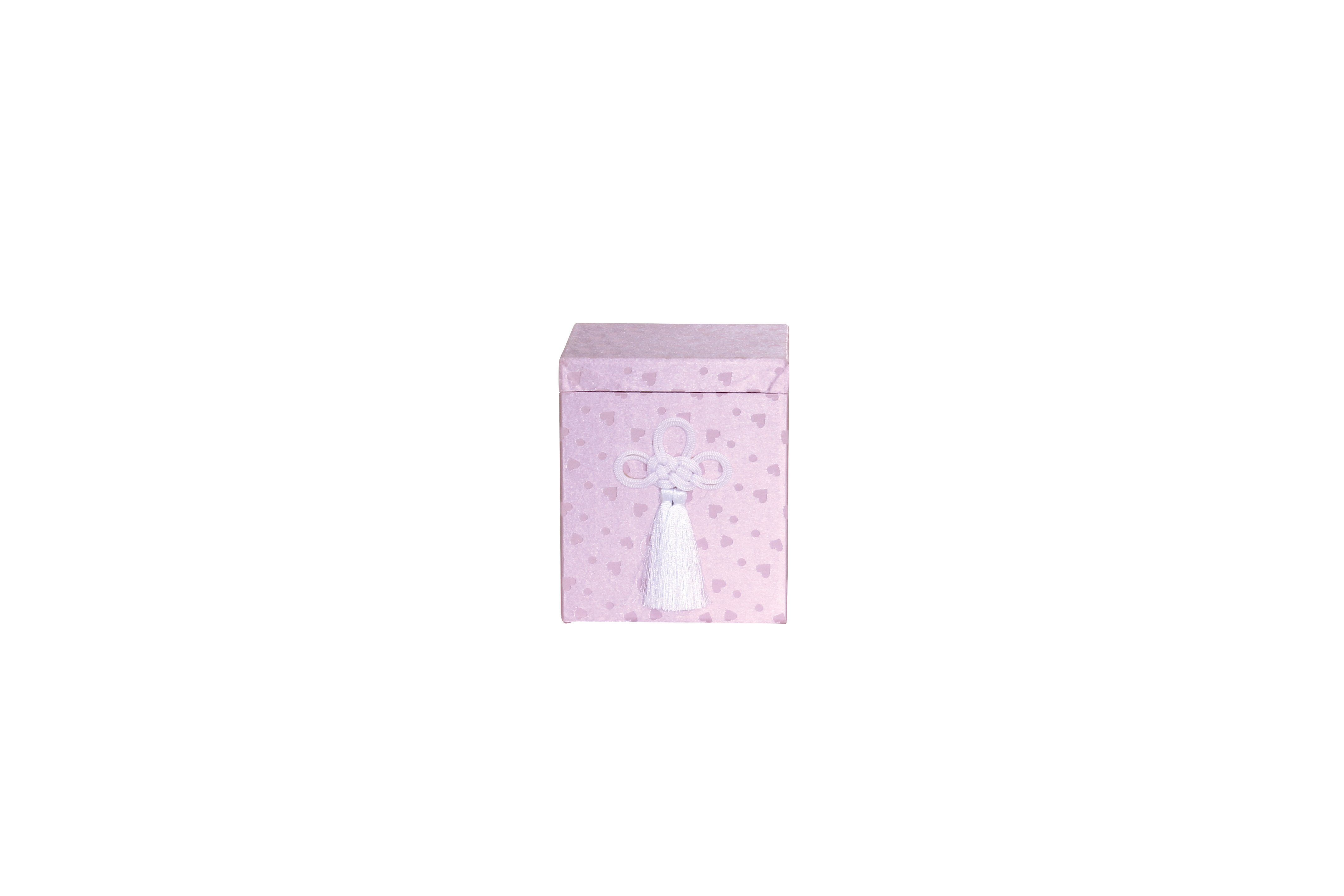 骨箱　ハート　ピンク　4寸