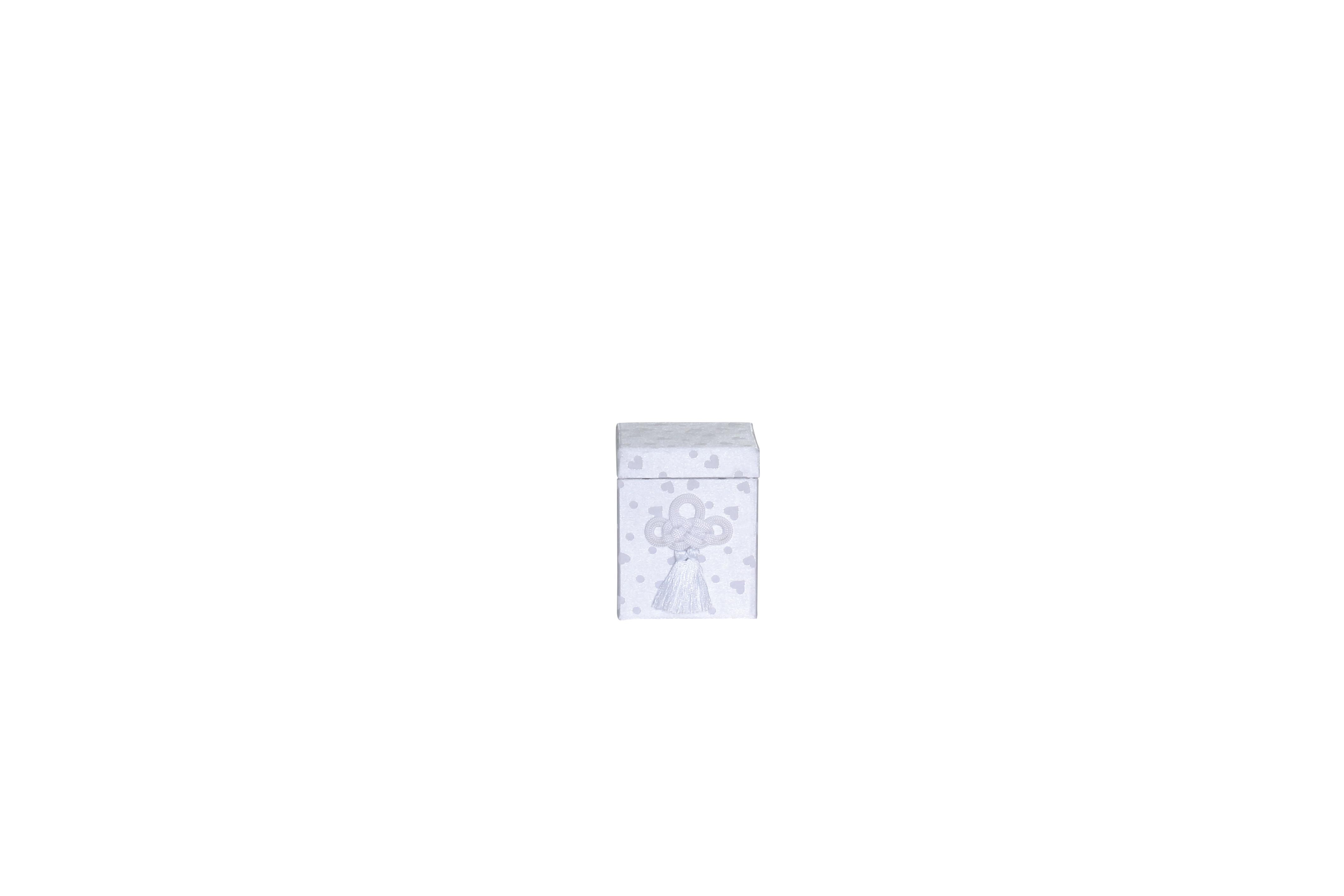 骨箱　ハート　ホワイト　2．3寸