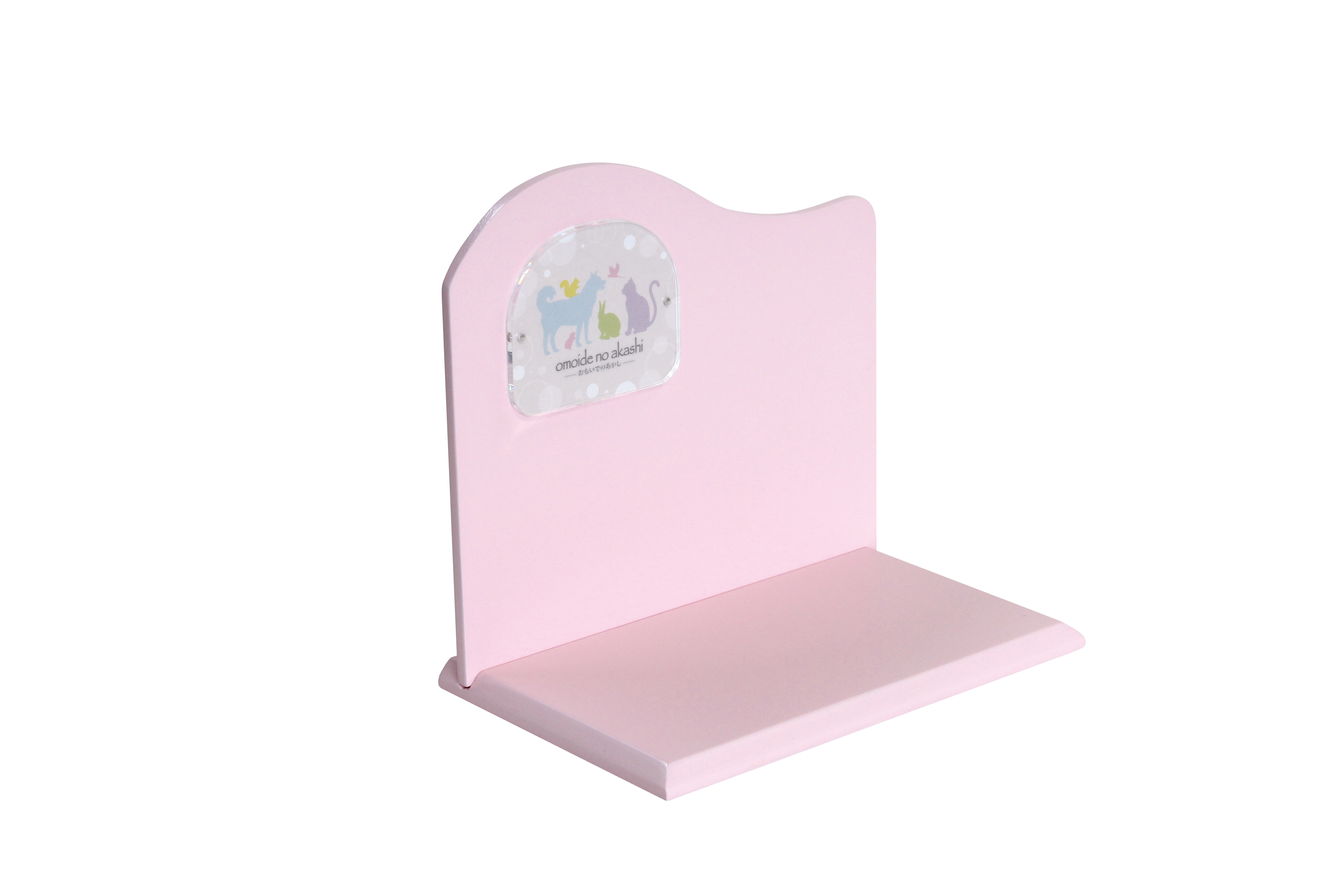 単品背板ステージ　Ｂ型　ライトピンク　Ｗ１８ｃｍ