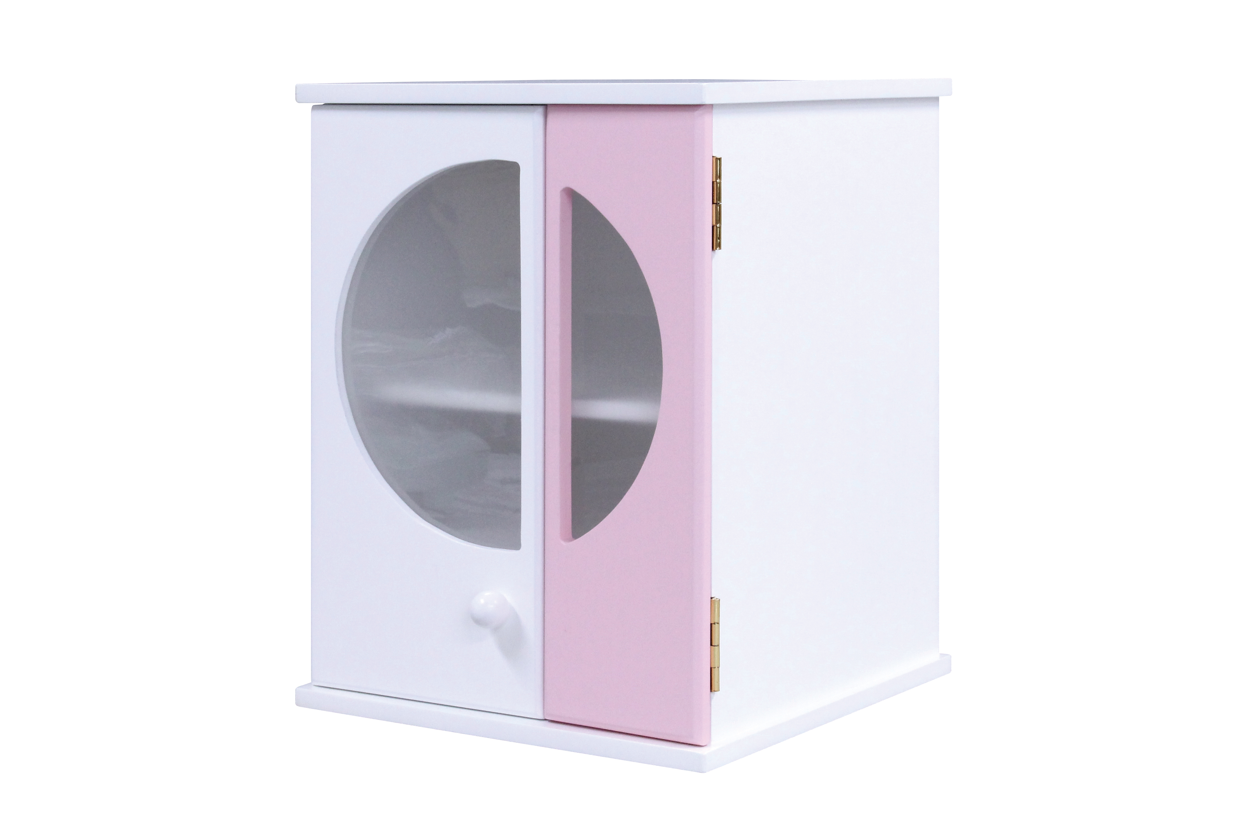 メモリアルBOX　L　ホワイトピンク　H29.5cm