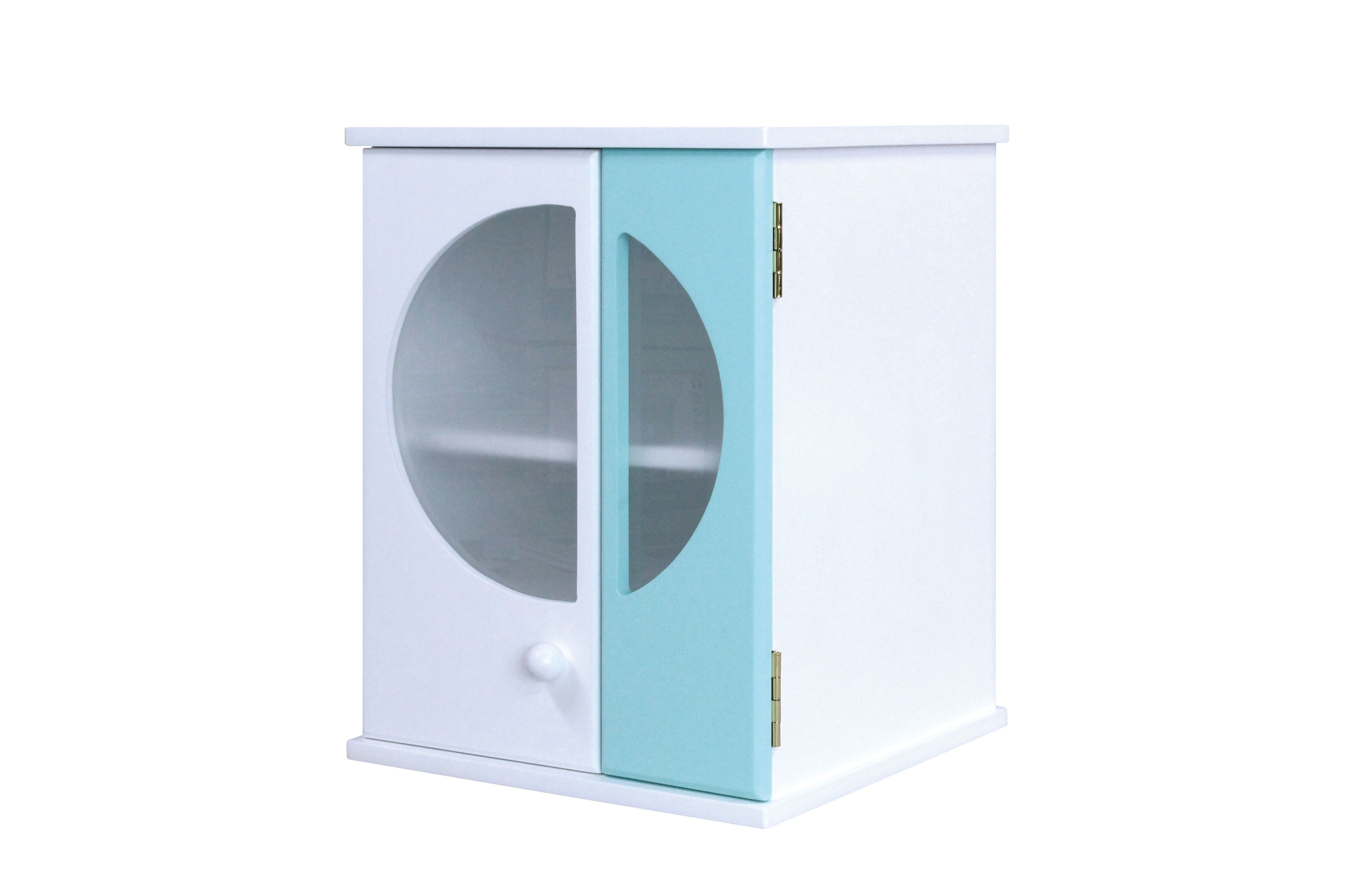 メモリアルBOX　L　ホワイトグリーン　H29.5cm