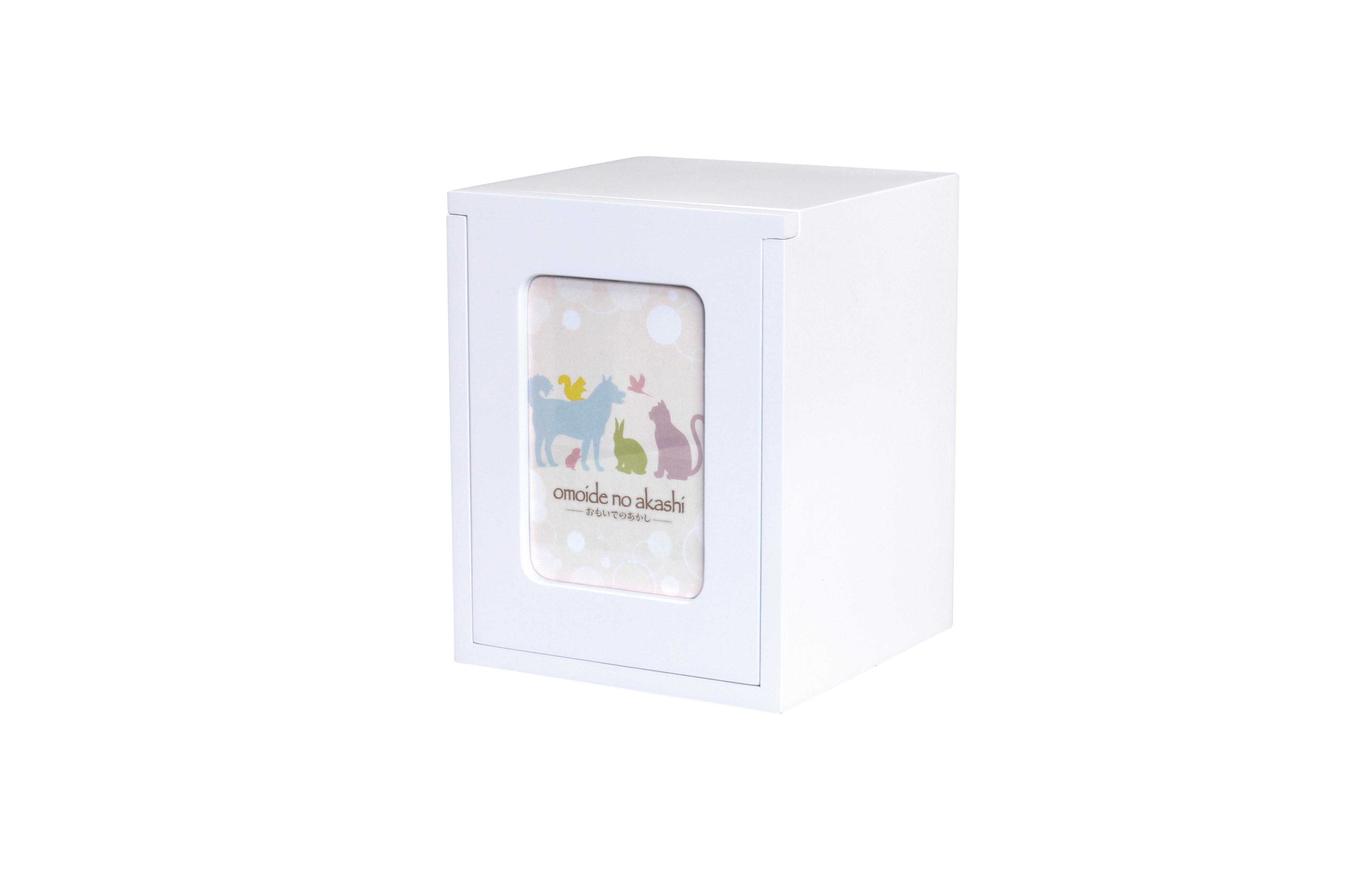 メモリアルBOX　E　ホワイト　H19cm