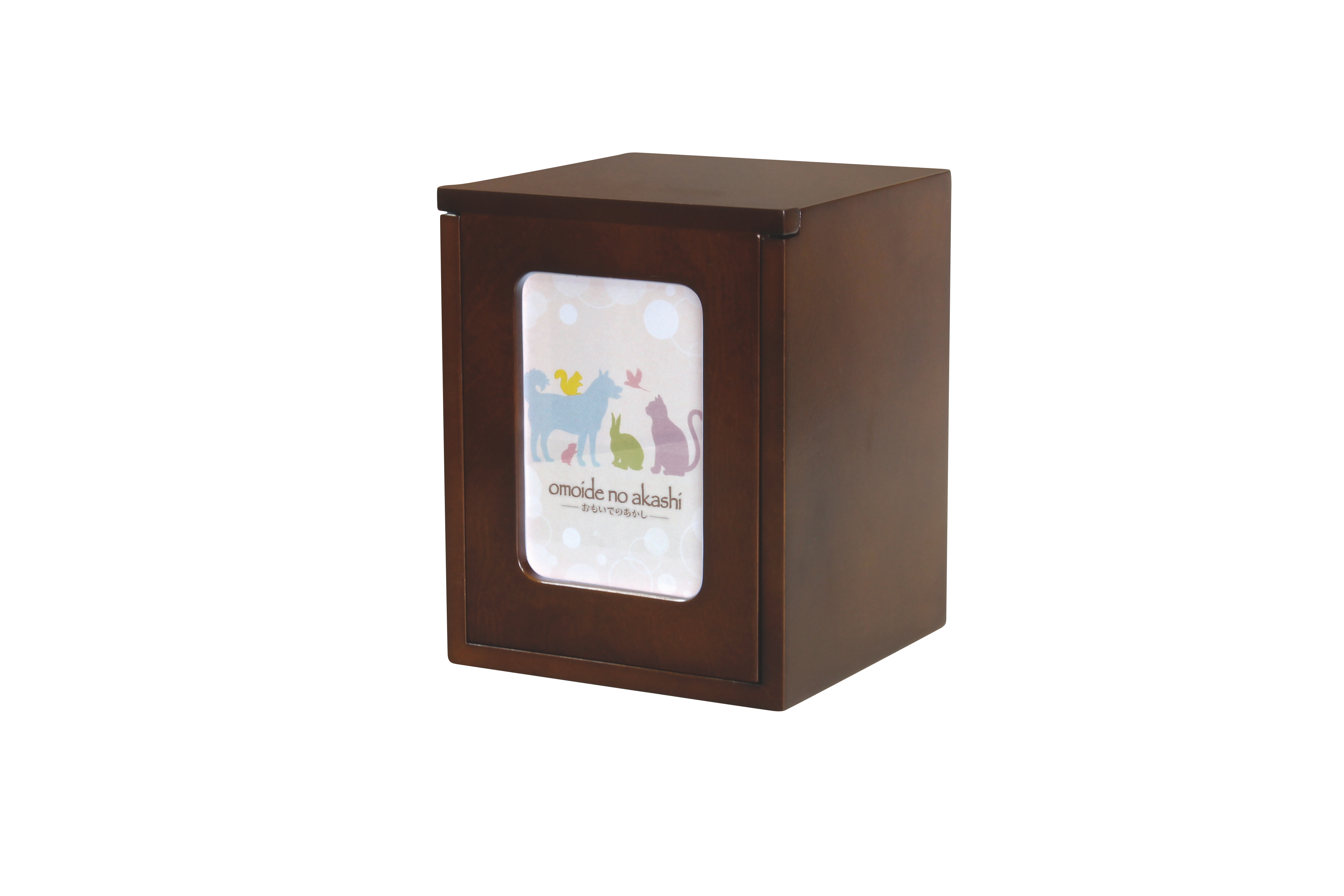 メモリアルBOX　E　ブラウン　H19cm